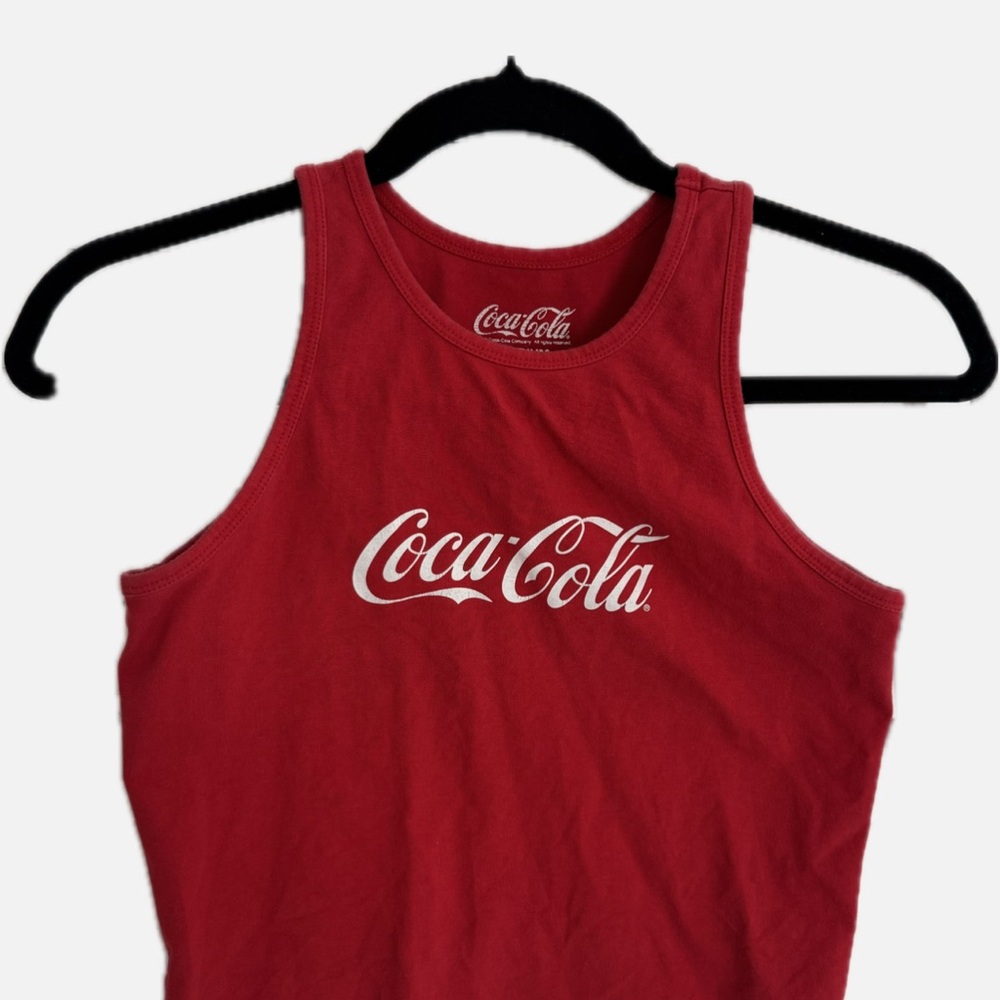 Coca-Cola Red crop top with Logo
